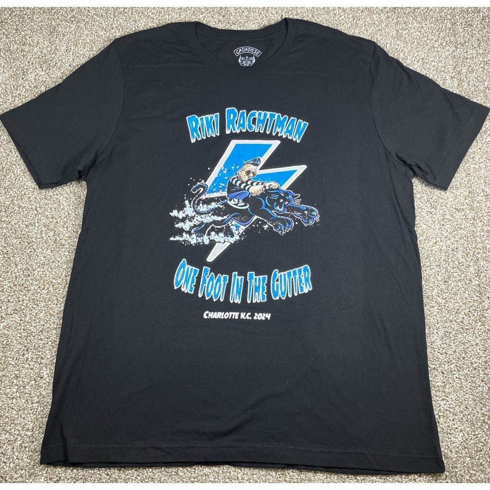 Cathouse Hollywood Riki‎ Rachtman's One Foot In The Gutter Charlotte Shirt XL
